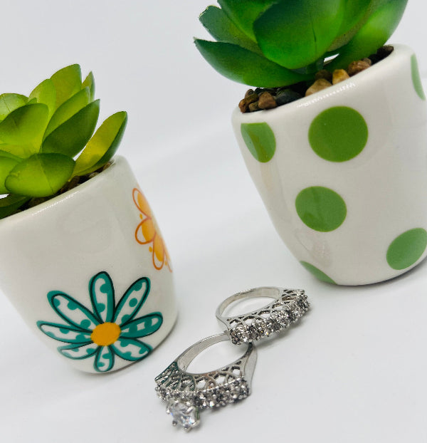 Butterfly Twin Rings Set
