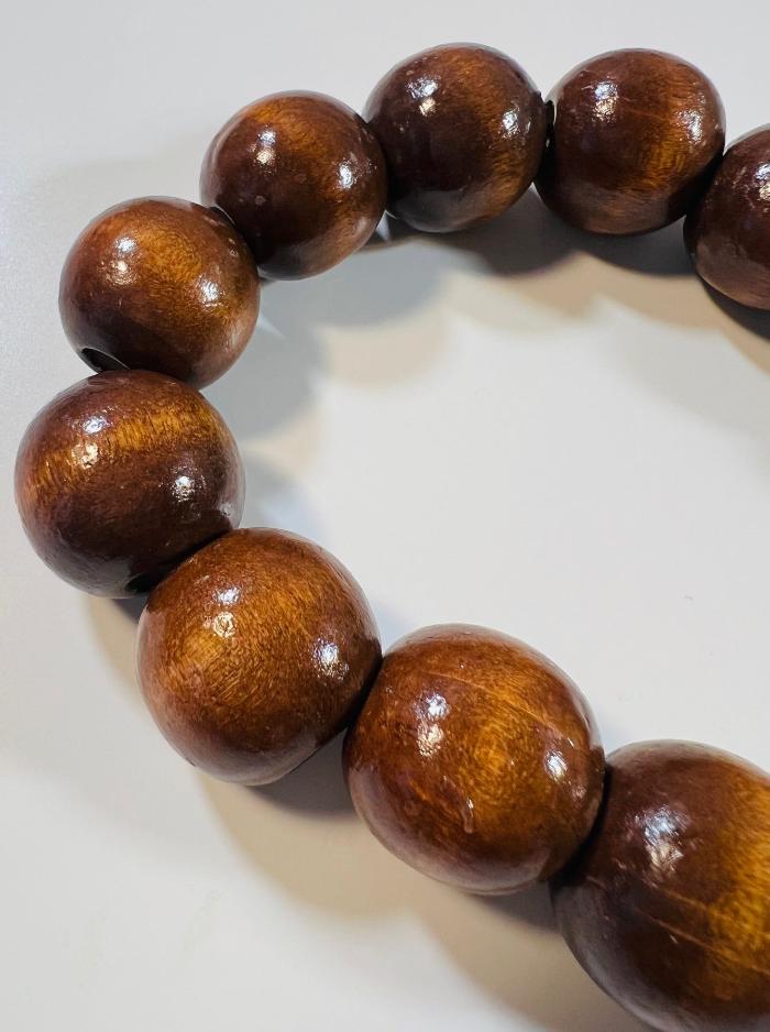 Chunky Brown & Tan Necklace