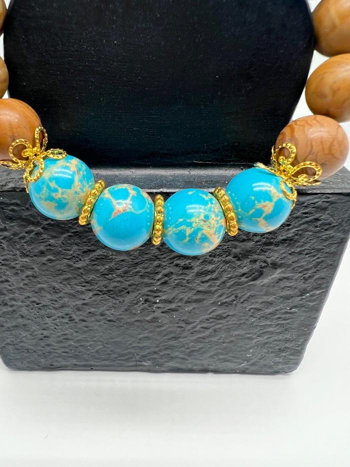 Gold Sky Blue Dessert