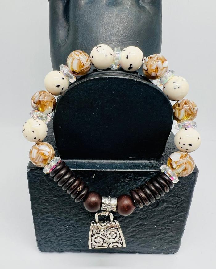 Silver Purse Charm