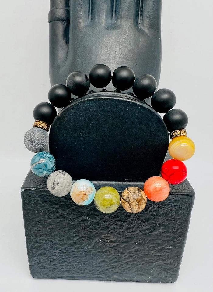 Multi Colors w/ Matte Black