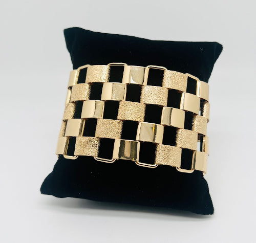 Geometric Link Bracelets