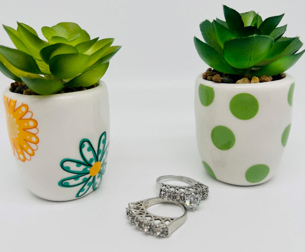 Butterfly Twin Rings Set