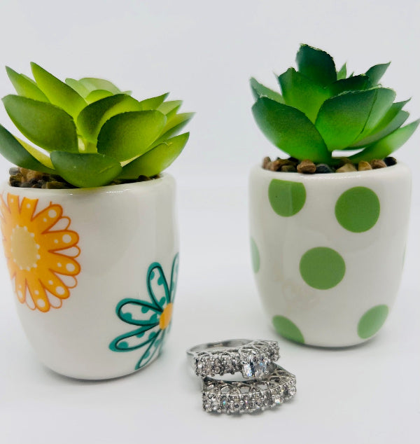 Butterfly Twin Rings Set