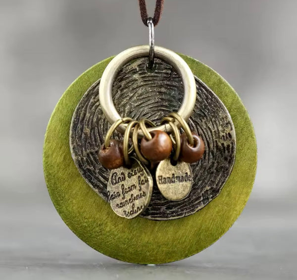 Round Bohemian Necklace