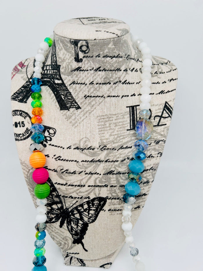 Multi Color Long Necklace