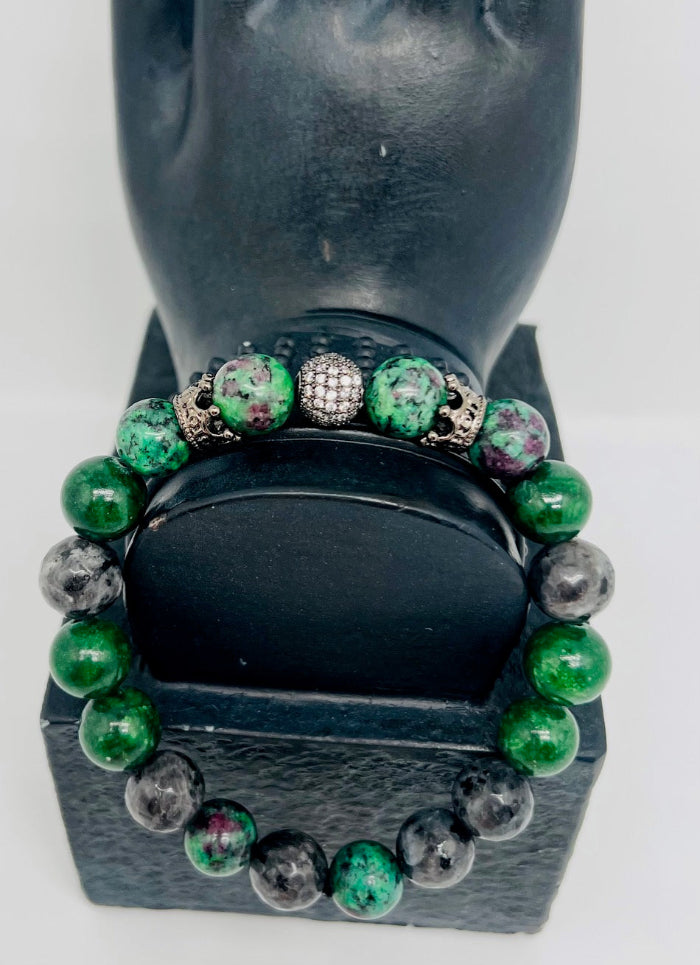 Green & Yooperlite Crown
