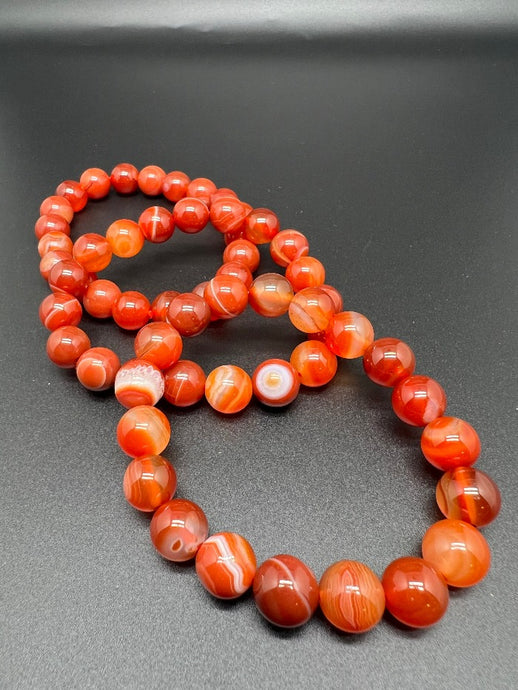 Red Stripe Agate