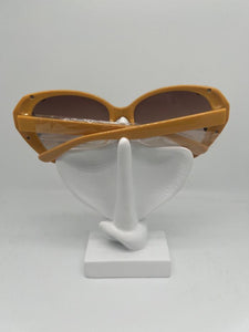 Silver Flower Sunglasses