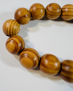 Chunky Brown & Tan Necklace