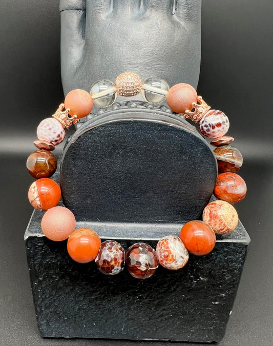 Rose Gold Crown w/ Clear