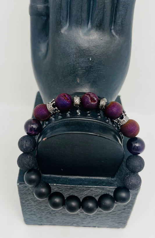 Purple Drury Matte & Lava