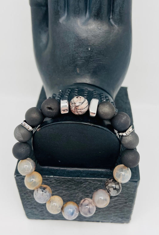 Black Metallic & Vein