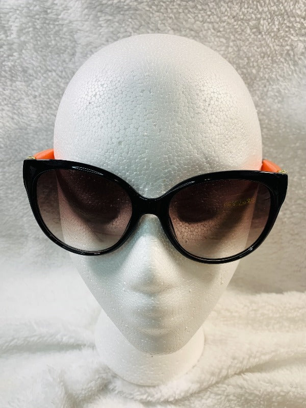 Black w/Orange Side Sunglasses