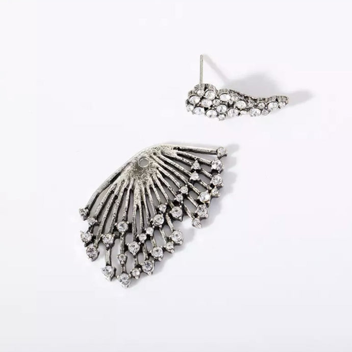 Double Side Fan Earrings (Single Ear Earring)