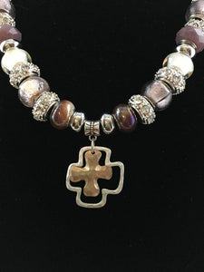 Cross European Necklace