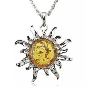 Sun Pendant Necklace