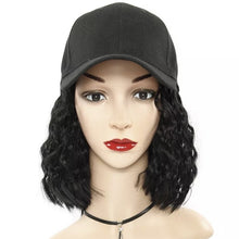 Load image into Gallery viewer, Baseball Cap Wig Short