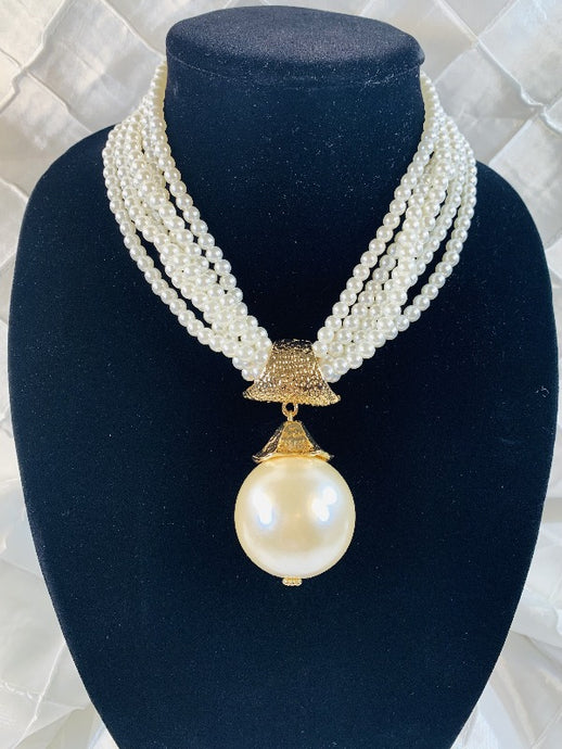 Multi Pearl Necklace