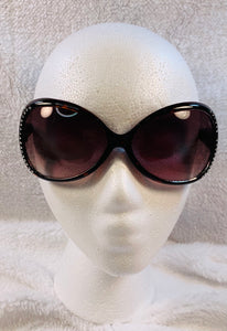 Side Rhinestone Sunglasses