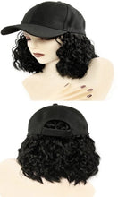 Load image into Gallery viewer, Baseball Cap Wig Short