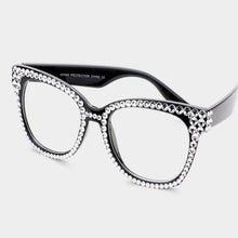 Load image into Gallery viewer, Rhinestone Embellished Glasses