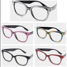 Load image into Gallery viewer, Rhinestone Embellished Glasses