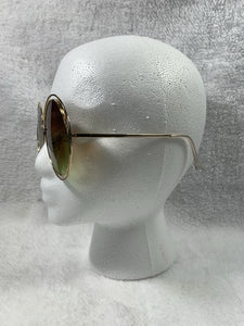 Gold Circle Sunglasses