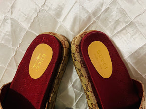 Gucci Original GG Platform Sandals