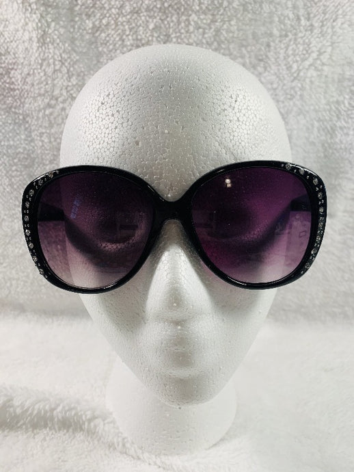 Oval Rhinestone Sunglasses