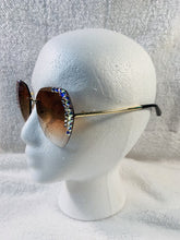 Load image into Gallery viewer, Rhinestone Rimless Sunglasses