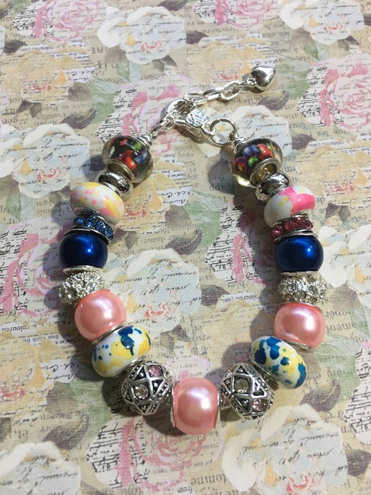 Light Pink European Bracelet