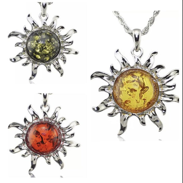 Sun Pendant Necklace