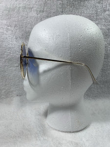 Gold Circle Sunglasses