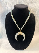 Load image into Gallery viewer, Half Moon Pendant Necklaces