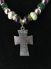 Load image into Gallery viewer, Large Cross European Necklace