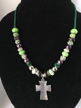 Load image into Gallery viewer, Large Cross European Necklace