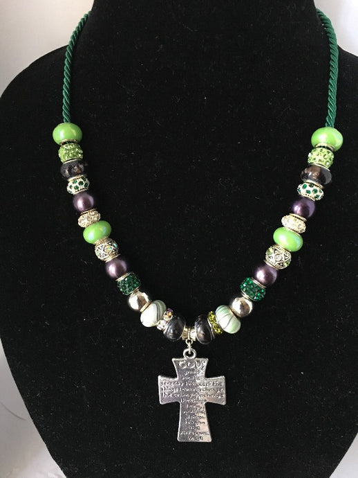 Large Cross European Necklace