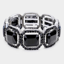 Load image into Gallery viewer, Rectangle Diamond Crystal Bracelets