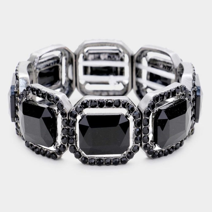 Rectangle Diamond Crystal Bracelets