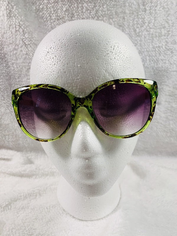 Lime Swirl Sunglasses