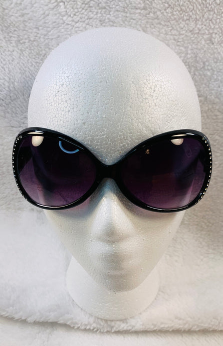 Side Rhinestone Sunglasses