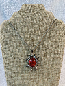 Sun Pendant Necklace