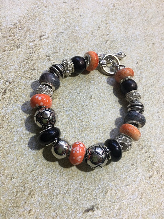Peach European Bracelet