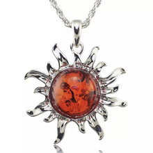 Load image into Gallery viewer, Sun Pendant Necklace