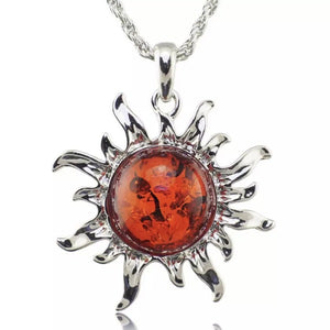 Sun Pendant Necklace