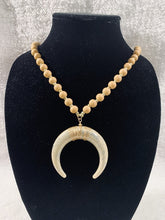 Load image into Gallery viewer, Half Moon Pendant Necklaces