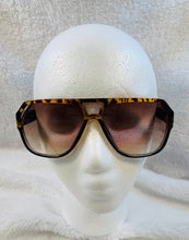 Load image into Gallery viewer, Square Round Leopard Sunglasses