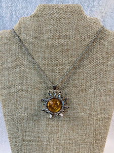 Sun Pendant Necklace