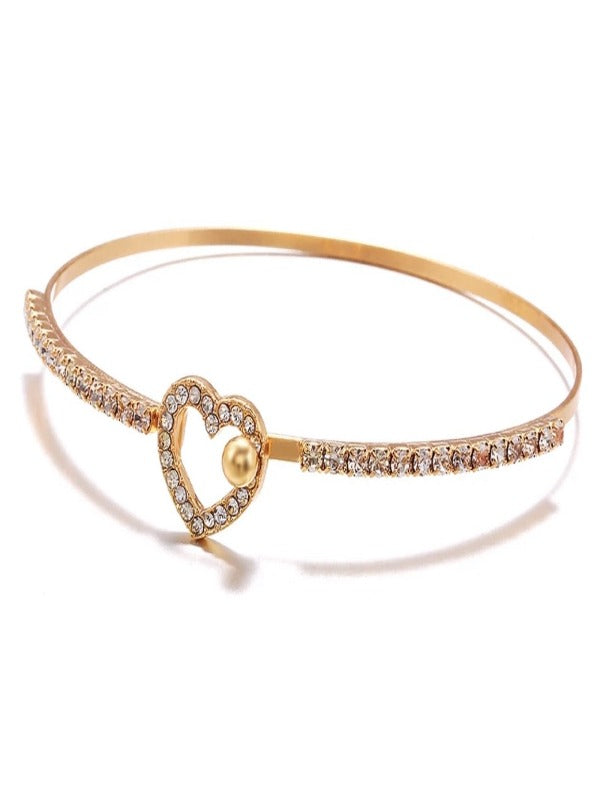 Gold Heart Bracelets